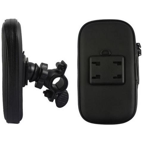 Supporto Bici Universale Bikemont Size L Custodia Per Smartphone Waterproof Black - Foto 2