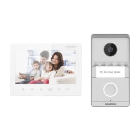 Hikvision Kit Videocitofono Analogico A 2 Cavi - Ds-kis101-p/surface - Foto 1