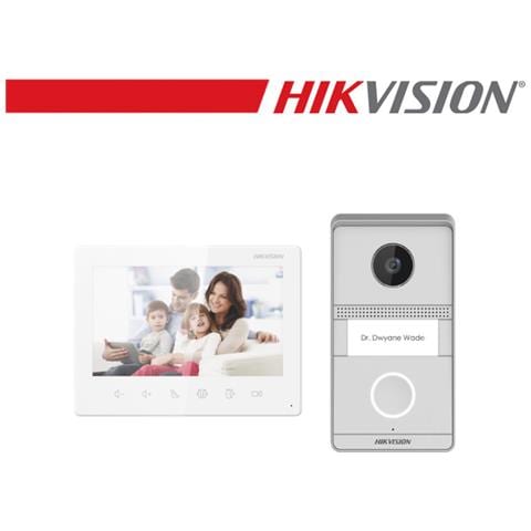 Hikvision Kit Videocitofono Analogico A 2 Cavi - Ds-kis101-p/surface - Foto 2