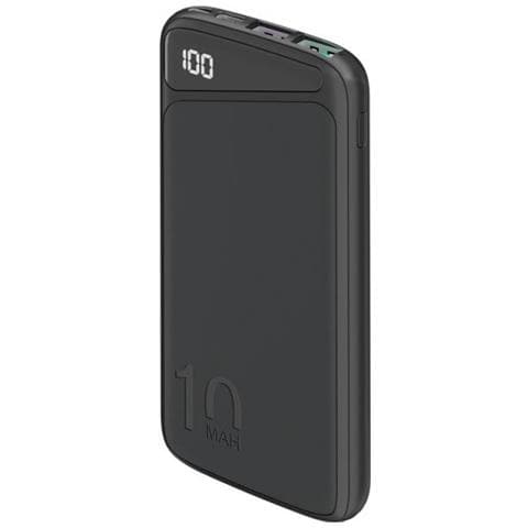 Goobay 53936 Batteria Portatile Polimeri Di Litio (lipo) 10000 Mah Nero - Foto 1