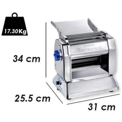 Macchina Per La Pasta Elettronica New Restaurant con Potenza 160 W Colore Acciaio Cromato Inox - Foto 2