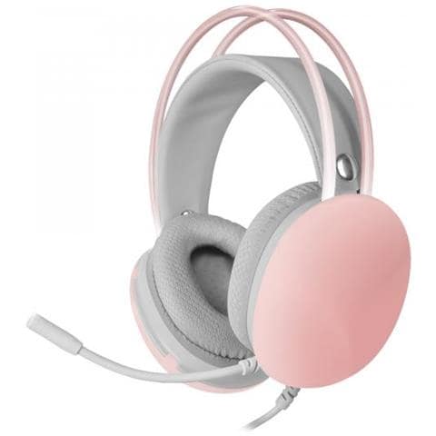Mhglowp Cuffia E Auricolare Cablato A Padiglione Giocare Usb Tipo A Rosa - Foto 1