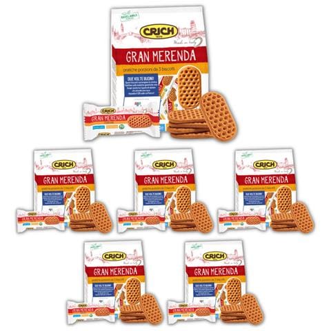 Gran Merenda Biscotti Classici Monoporzione 6 Confezioni Da 500 Grammi - Foto 1