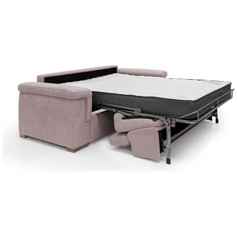 Giunone Divano Letto Alto 18 Cm. Impermeabile T02 Rosa - Foto 2