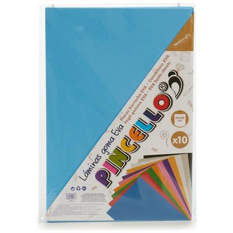 Carta Azzurro Gomma Eva 10 (30 X 0,2 X 20 Cm) (10 Pezzi) - Foto 1