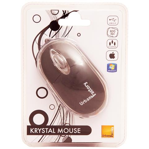 BDM02UF mouse Ambidestro USB tipo A Ottico 800 DPI - Foto 3