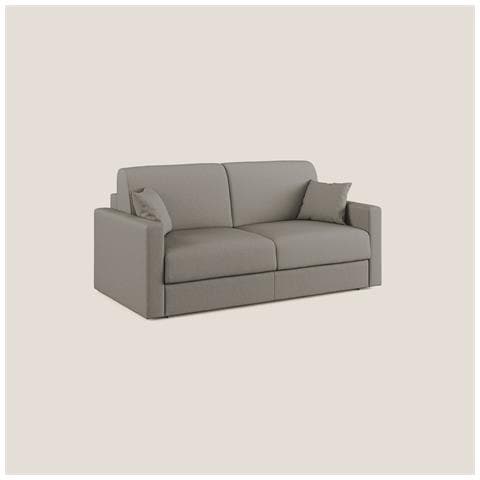 Chris Divano letto matrimoniale in tessuto impermeabile T13 186 cm (mat. 140x197) tortora - Foto 1