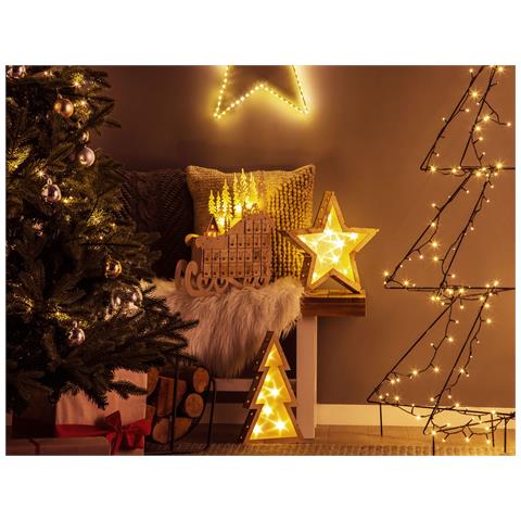Calendario Avvento Led Legno Chiaro Impala - Foto 1