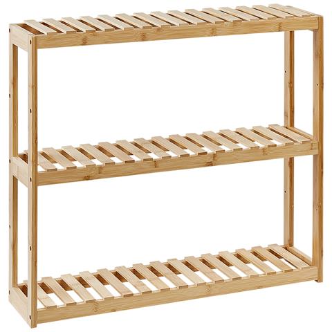 Scaffale Paducah Legno Di Bambù Marrone Chiaro - Foto 2