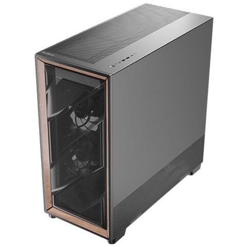 FLUX PRO EUV Full Tower Nero, Legno - Foto 2