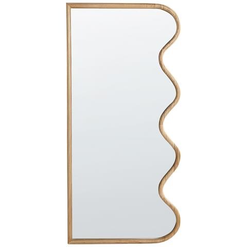 Specchio Murat 69 Cm 150 Cm Legno Naturale - Foto 2