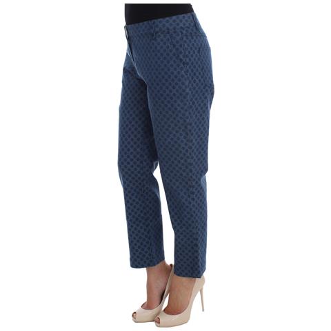 Jeans Capri Elasticizzati A Pois - It36 - Xs - Foto 2