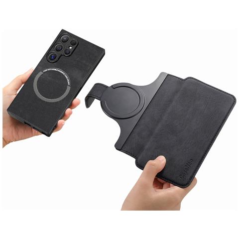 Custodia Magnetica Per Samsung - Nero Samsung Galaxy A25 - Foto 2