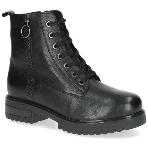 Black Casual Closed Booties Stivaletti Pelle Scarpe Donna Nero Eu 37, 9-26251-43-022 - Foto 1