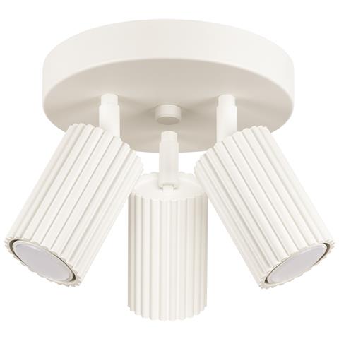 Lampada Da Soffitto Karbon 3p Beige Sl. 1601 - Minimalista Lampada Da Soffitto Beige 18x19.5x19.5 Cm - Foto 1