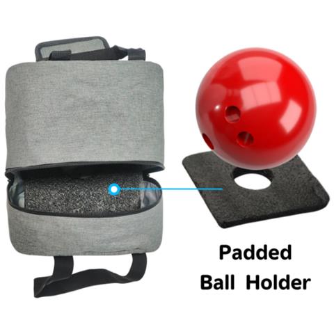 Borsa Per Palle Da Bowling - Portapalle Singolo Con Tasca Per Accessori - Foto 6