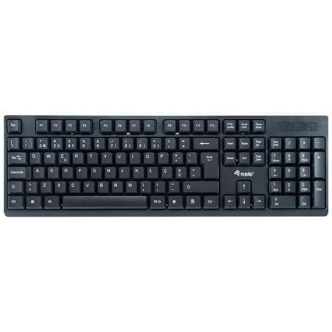 245222 tastiera Mouse incluso Ufficio RF Wireless QWERTY Portoghese Nero - Foto 2