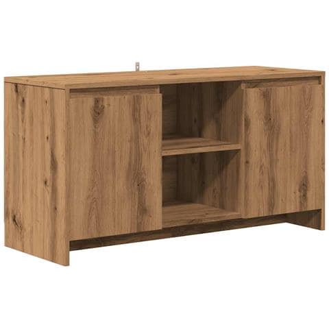 Mobile Tv Rovere Artigianale 102x37,5x52,5 Cm Legno Multistrato - Foto 1