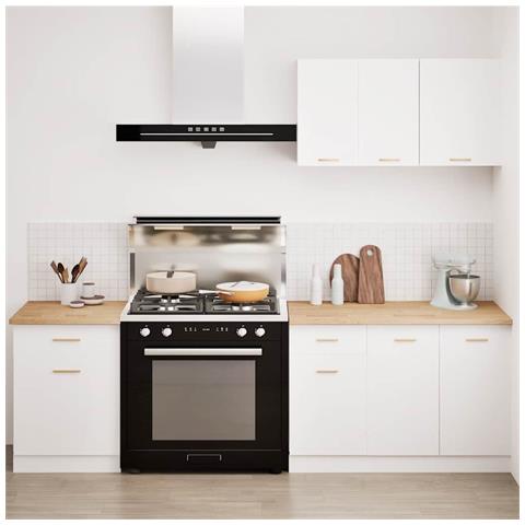 Piano Di Lavoro Cucina 120x63,5x2,7 Cm Legno Massello Rovere - Foto 3