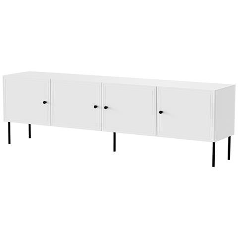 Armadio 4D RTV PALAZZO BIS 201x40x60 bianco opaco - Foto 1