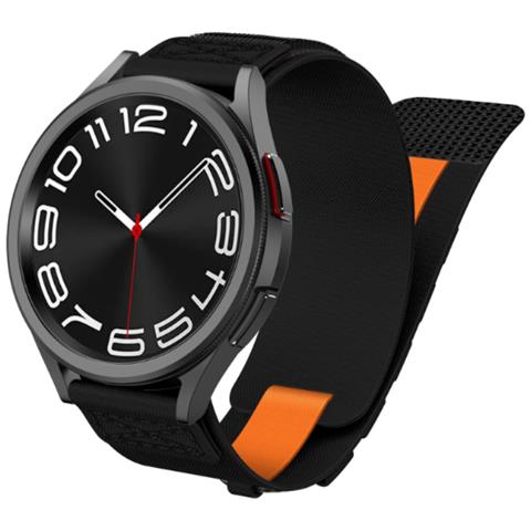 Cinturino In Nylon Per Samsung Galaxy Watch Black M - Foto 1
