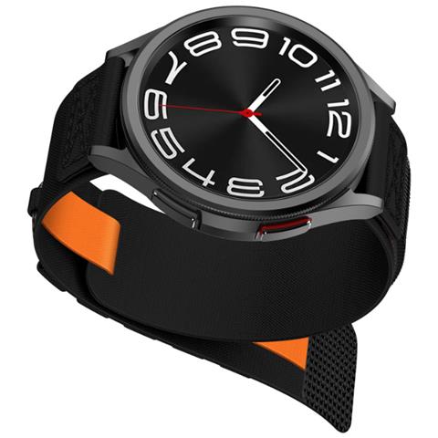 Cinturino In Nylon Per Samsung Galaxy Watch Black M - Foto 4