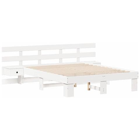 Struttura del letto con cassetto Bianco - Foto 1