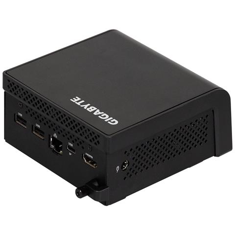 Barebone Mini PC BRIX GB-BTIP-N250 Intel N250 Slot 2.5" + M. 2 LAN Gigabit Nero - Foto 2