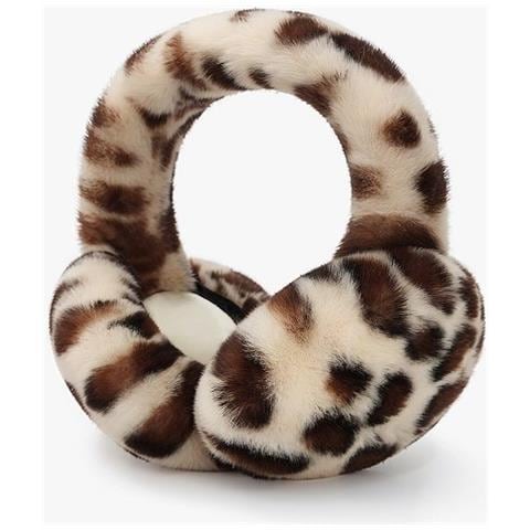Paraorecchie Pieghevoli Antivento In Pile - Calore In Clima Freddo Beige - Foto 2