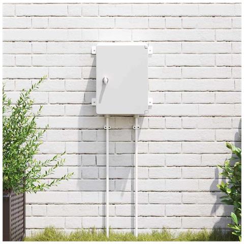 Armadietto di Controllo Grigio 25 x 15 x 35 cm Plastica ABS - Foto 2