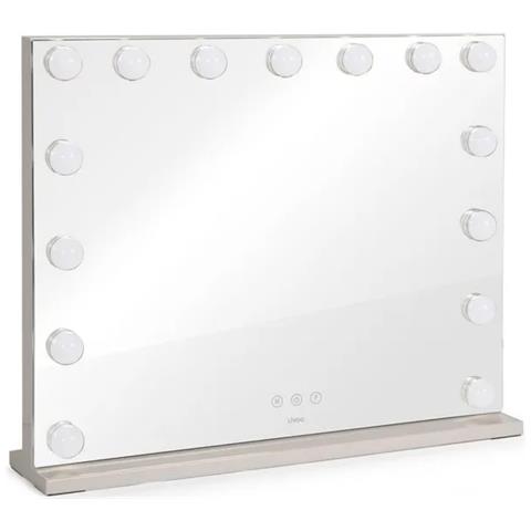 Specchio Illuminato 24w Grigio - Dos207 - Foto 1
