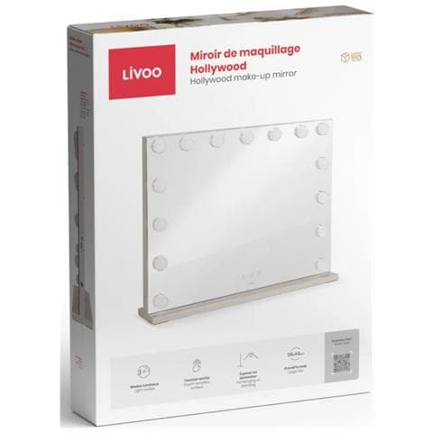 Specchio Illuminato 24w Grigio - Dos207 - Foto 3