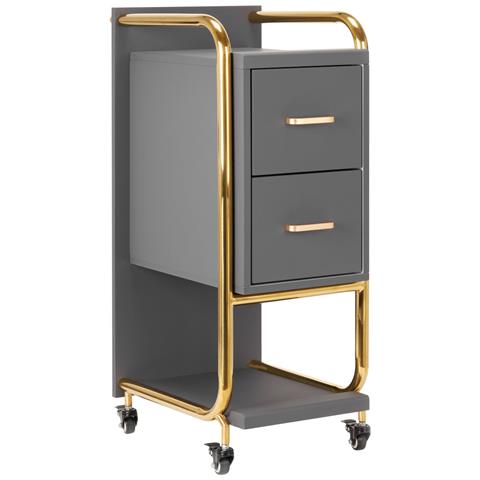 CARRELLO PARRUCCHIERE Solo oro-grigio - Foto 1