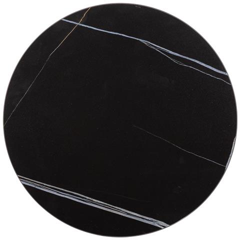 Set Tavoli 3 Pezzi Metallo Nero 29x29x46h-34x34x52h-39x39x57h Cm - Foto 8
