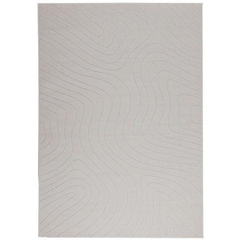 Tappeti per area HUARTE Crema 170 x 120 cm Poliestere - Foto 1