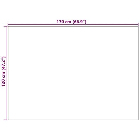 Tappeti per area HUARTE Crema 170 x 120 cm Poliestere - Foto 8