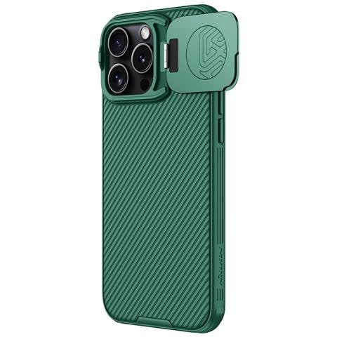 Cover per iPhone 16 Pro Max - TPU+PC, Verde - Foto 1