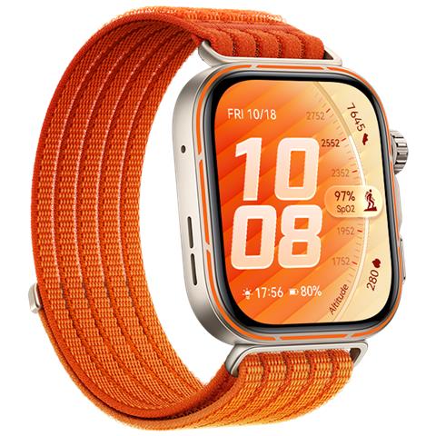 WATCH Fit 5 Pro 4,88 cm (1.92") AMOLED 44.5 mm Digitale 480 x 408 Pixel Touch screen Oro GPS (satellitare) - Foto 3