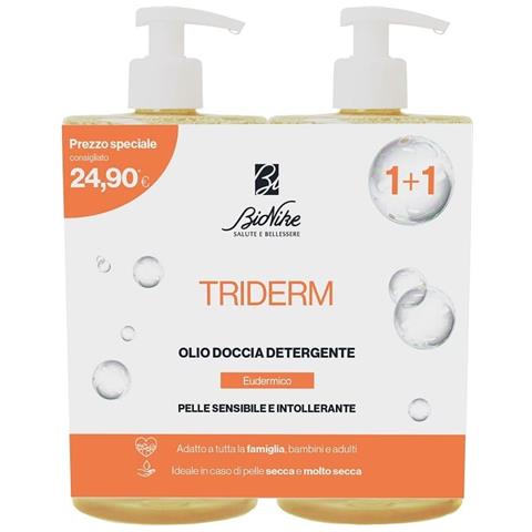 Triderm Bipack Olio Doccia Detergente 750 ml Offerta Speciale - Foto 1