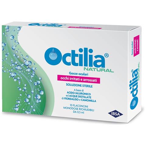 Natural Gocce Occhi Irritati e Arrossati 10 Flaconcini Monodose 0,5 ml - Foto 1