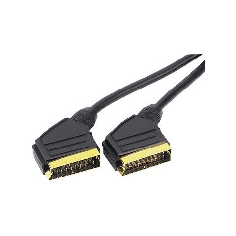Cavo scart m 1,2 mt. l scart m 21 poli Cavo scart m 1,2 mt. l scart m 21 poli