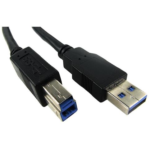Cavo Usb 3.0 Connettori A-B 9 Poli - Lunghezza Mt. 3 - Foto 2