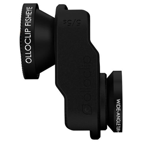Ottica per Smartphone iPhone 5/5s Selfie 3-IN-1 colore Nero - Foto 1