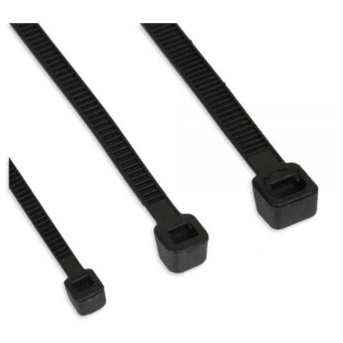 fascette per cablaggio, 300x3,6mm, colore nero, 100pz - Foto 1
