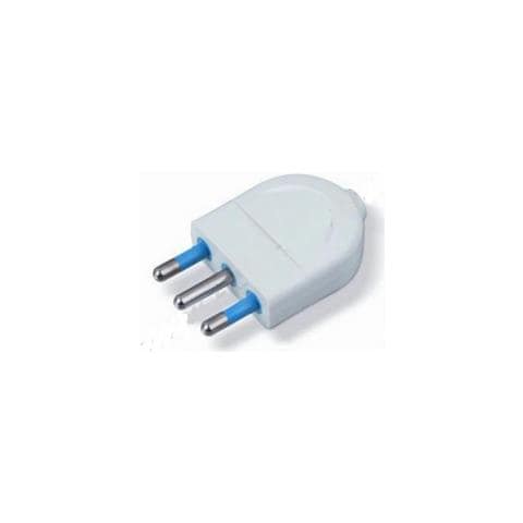 Spina Elettrica Dritta 10a Bianca 2p + T Eck33301 - Foto 2