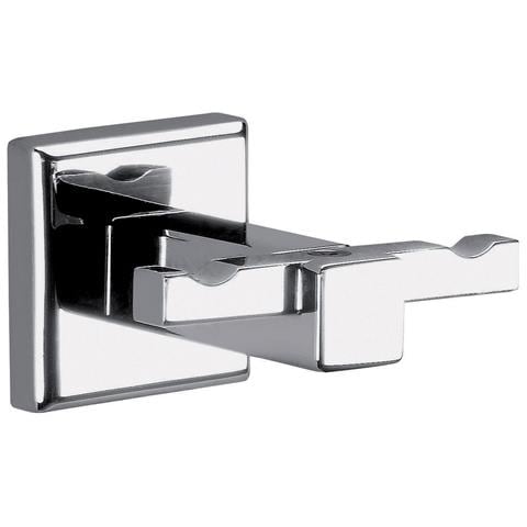 Appendiabiti Doppio Da Muro In Acciaio Inox Aisi 304 E Cromall 6928 Serie Colorado Cromato - Foto 2