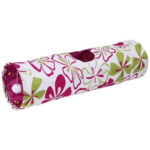 Tunnel Per Gatti Flower 25x90 Cm 82638 - Foto 1