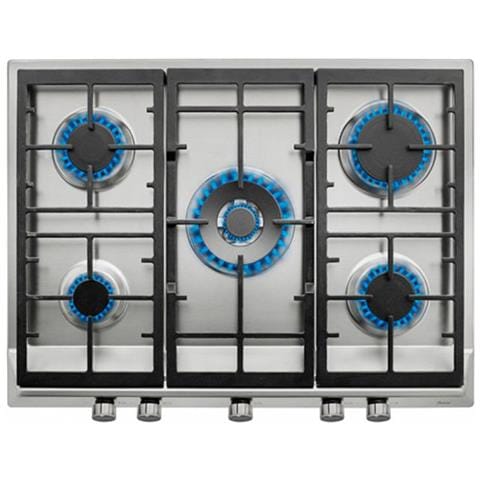 Piano Cottura EX 70 1 5G AI AL DR NAT a Gas 5 Fuochi Gas Colore Inox - Foto 1