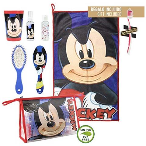 Cerdá Mickey Beauty Case da viaggio, 23 cm, Blu (azul) - Foto 2