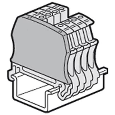 Terminale Grigio Per Morsetti A Vite Sezionabile 037555 - Foto 2